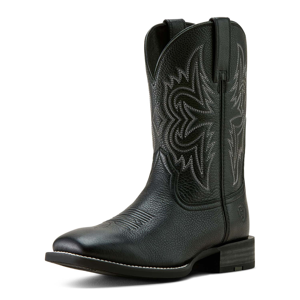 Ariat Mens Western Big Rig Wide Square Toe Cowboy Boot – Comfortable Durable Leather Work Boot