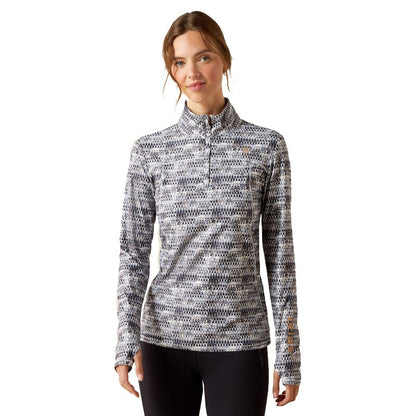 Ariat Women's Lowell 3.0 Long Sleeve 1/4 Zip Baselayer Shirt – Soft, Breathable, Performance Riding Top