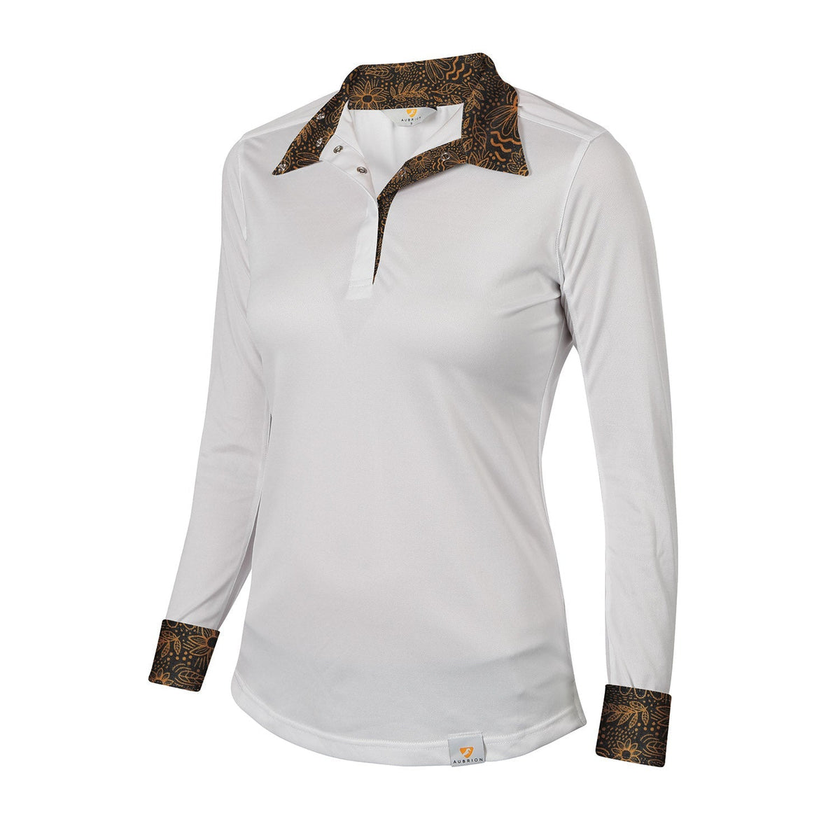 Aubrion Ladies Equestrian Style Long Sleeve Show Shirt