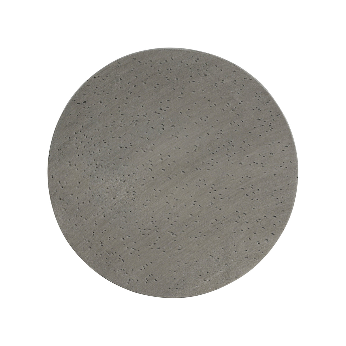 Outdoor Lightweight Concrete Side Table with Hourglass Design