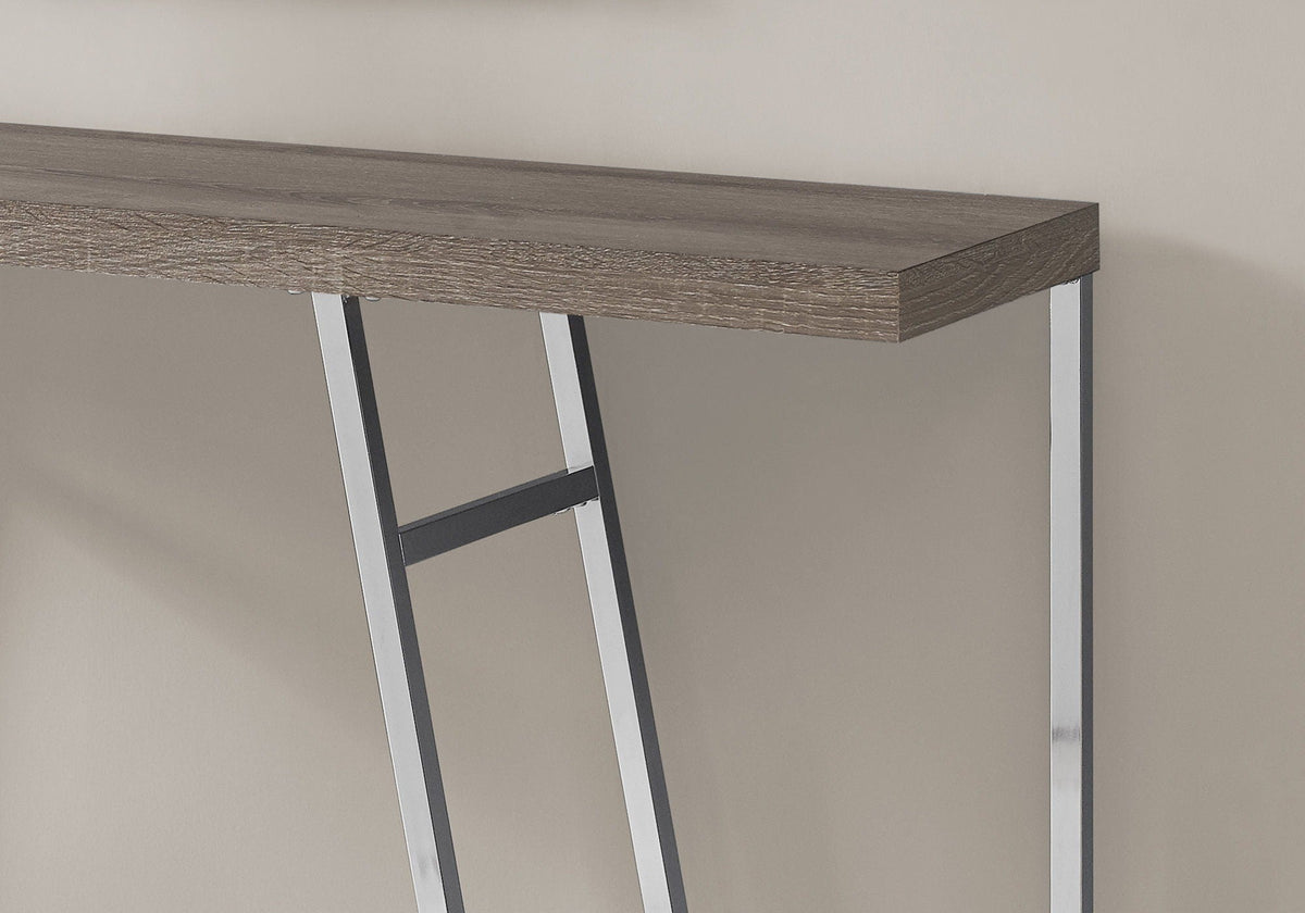 Accent Console Table for Entryway with Durable Construction - Taupe