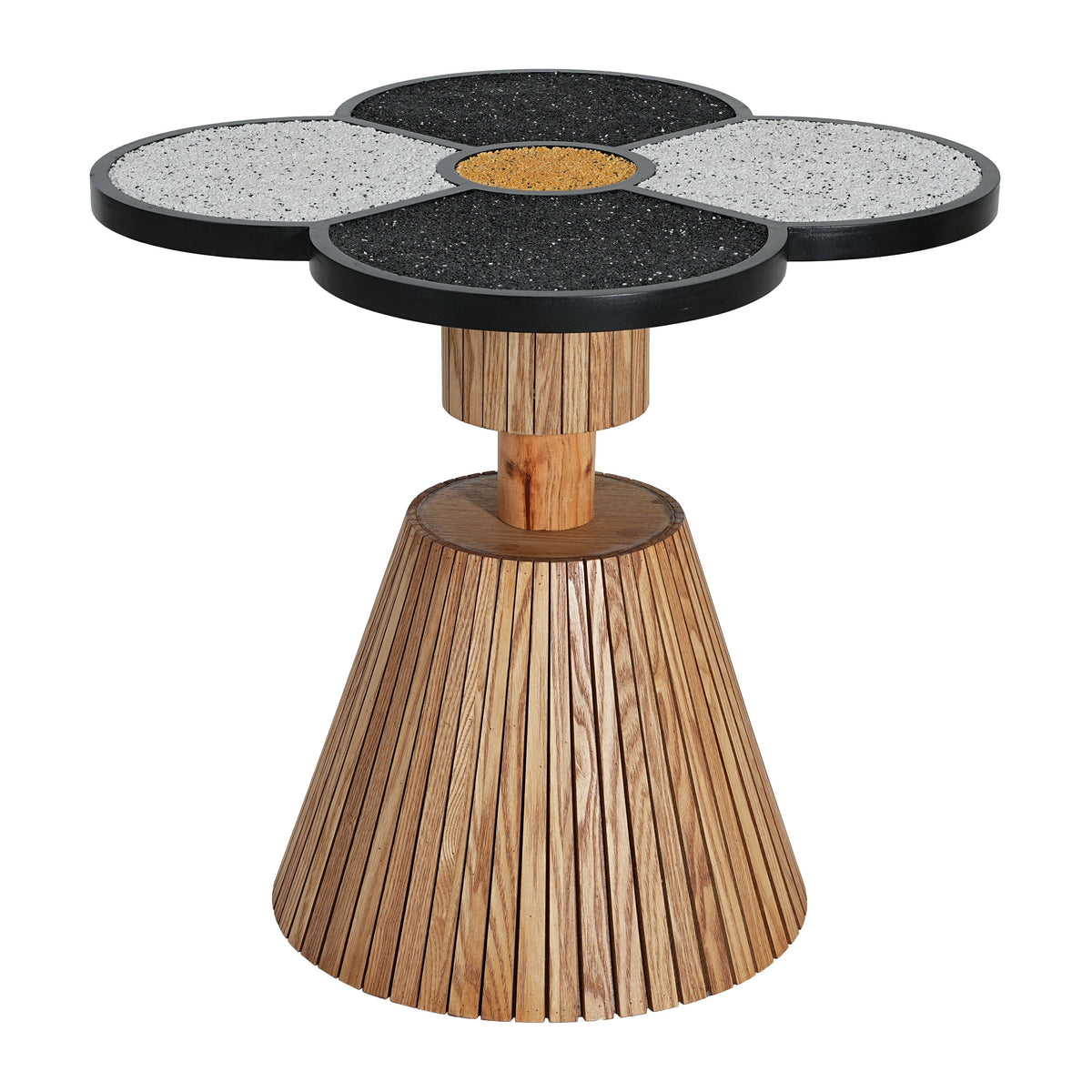 Unique Four-Leaf Clover Side Table