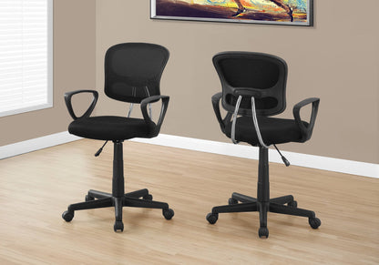 Ergonomic Adjustable Office Chair - Black