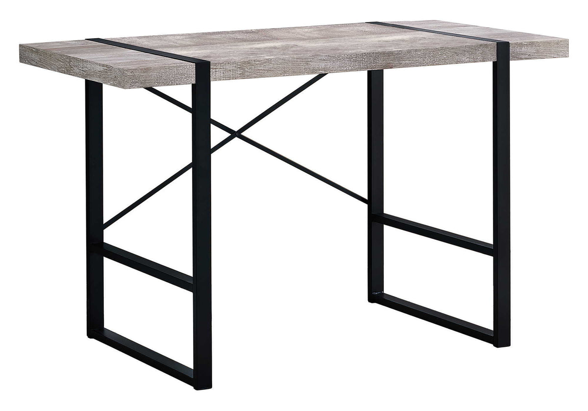 Modern Computer Desk for Home Office with Thick-Panel Desktop – Multiple Colors