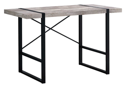 Modern Computer Desk for Home Office with Thick-Panel Desktop – Multiple Colors