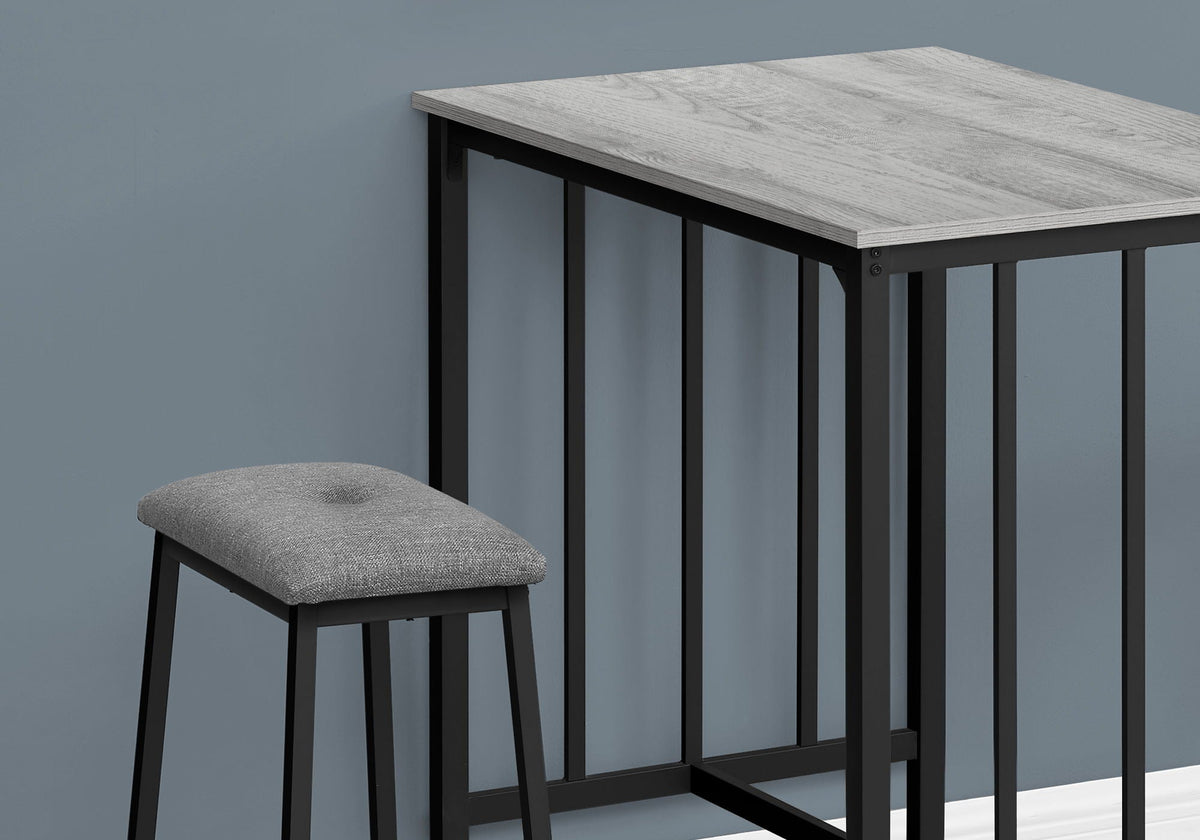 3 Piece Dining Set - Counter Height, Rectangular, Small, Contemporary & Modern