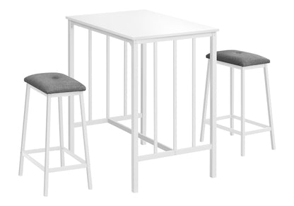 3 Piece Dining Set - Counter Height, Rectangular, Small, Contemporary & Modern