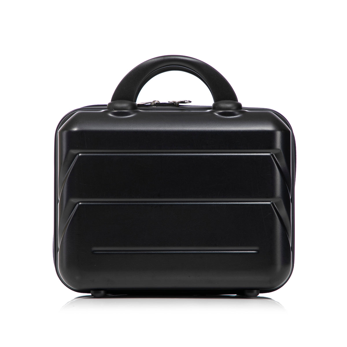 ABS Spinner Wheel Luggage Set with Combination Lock - Black