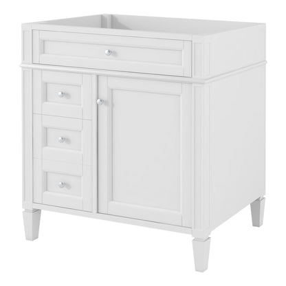 Bathroom Vanity with 2 Drawers and Tip-Out Storage - Multiple Colors