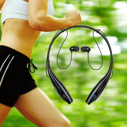 iNOVA Wireless Sports Stereo Hands Free Headset for Phone and Tablet in Black