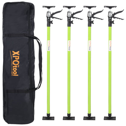 Adjustable Support Pole System with Non-Slip Pads and Carry Bag - Multiple Colors