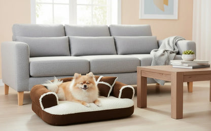 Petmate Sofa Dog Bed with Bonus Pillow