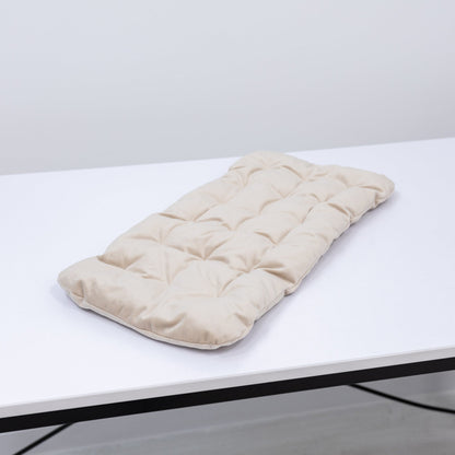 Sleeping Cat Pillow - Beige
