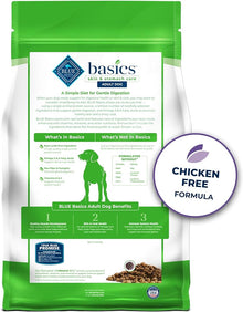 Blue Buffalo Basics Adult Grain-Free Lamb & Potato, Limited Ingredient Diet Dry Dog Food