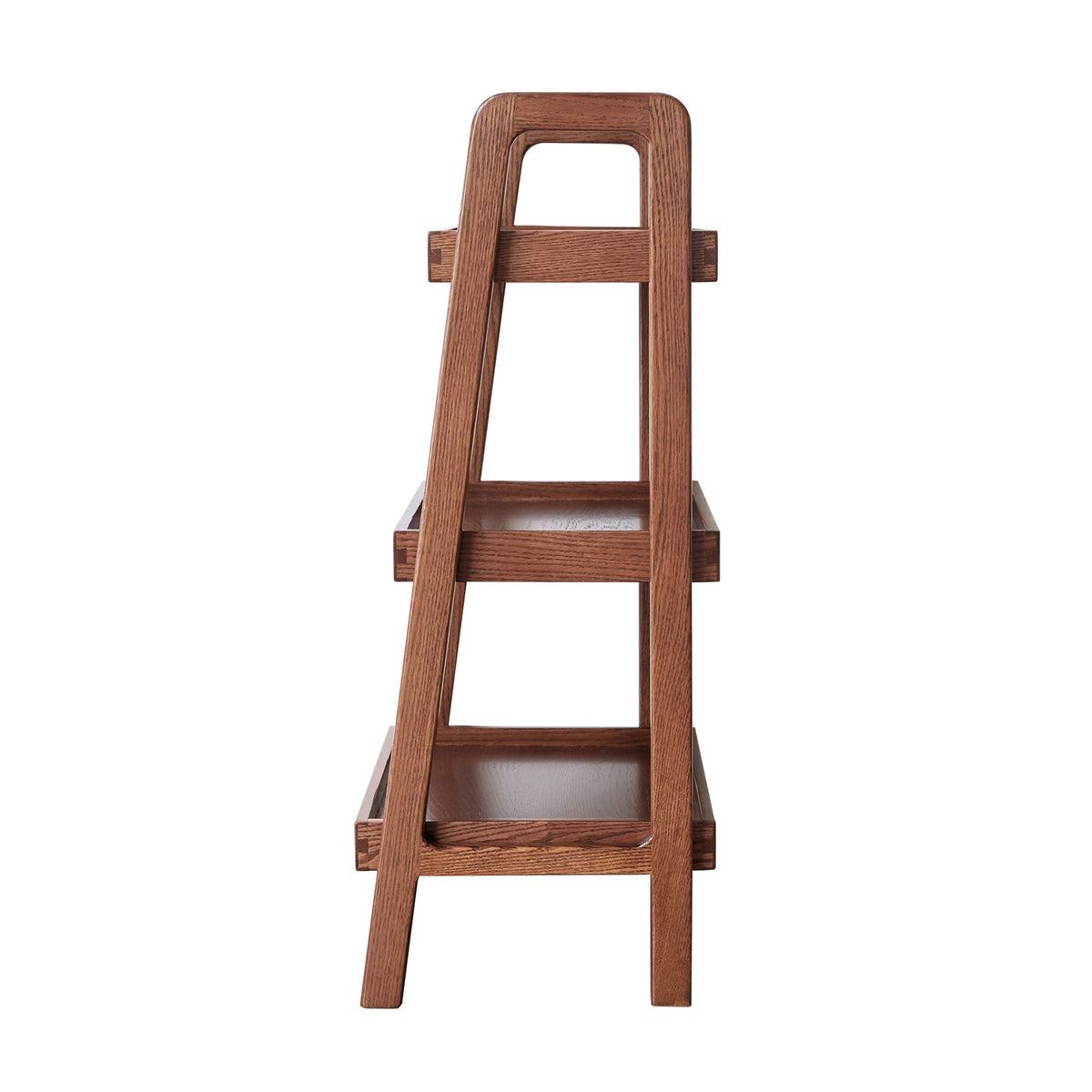 3-Tier Beech Shoe Rack with Premium Storage Organizer - Walnut