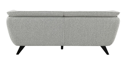 Nayeli Boucle Sofa with Pocket Coil Seating - Gray or Dark Brown