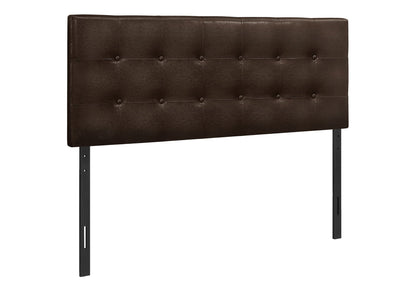 Full Size Upholstered Bed Headboard - Brown
