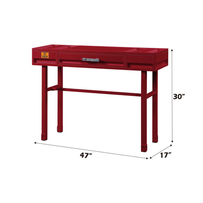 Cargo Vanity Desk with Functional Storage - Multiple Colors