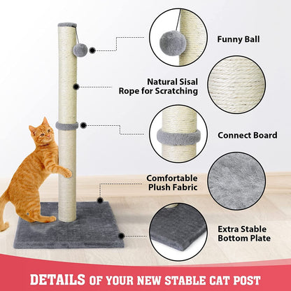 31'' Tall Cat Scratching Post