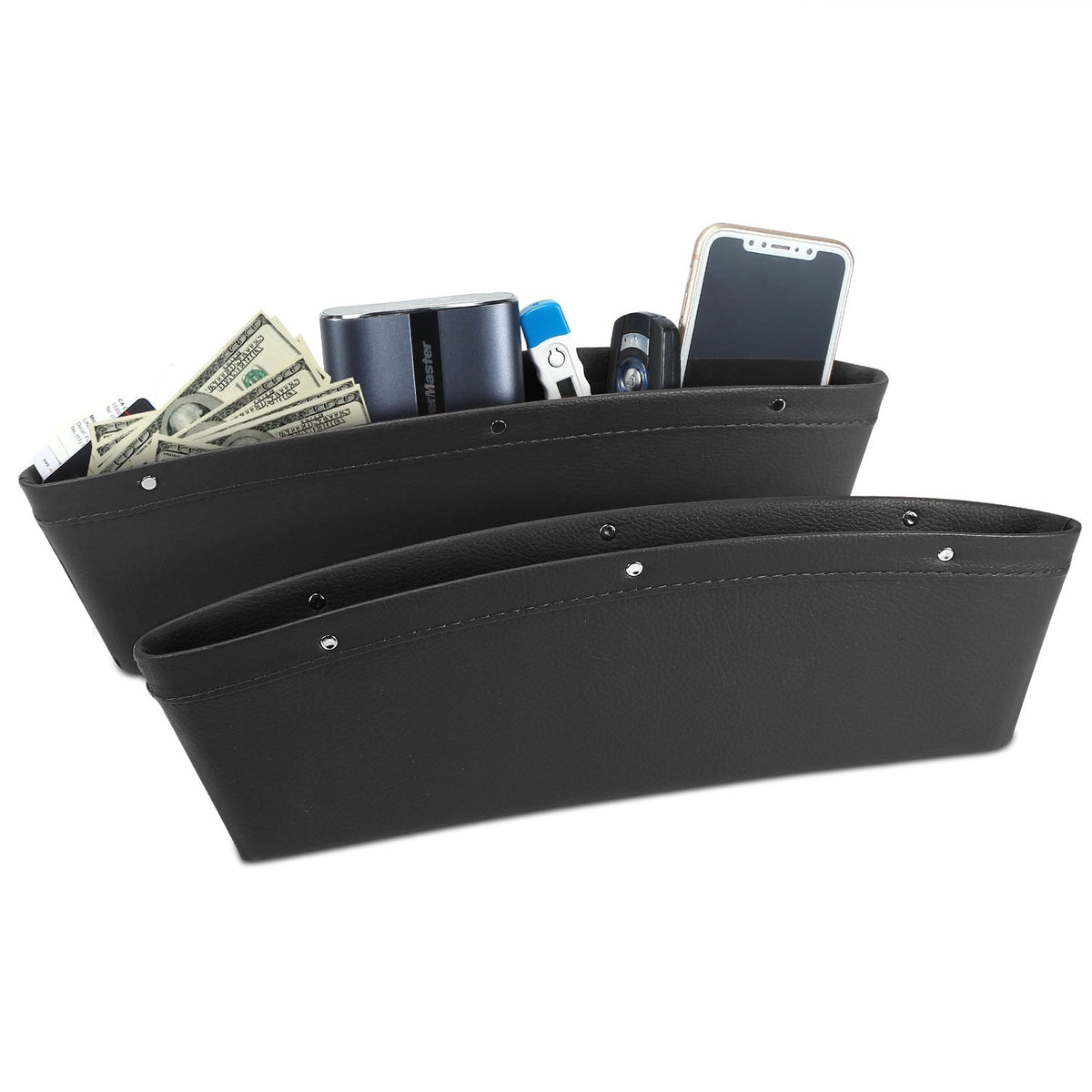 2-Pack Deluxe Seat-Wedge Organizer