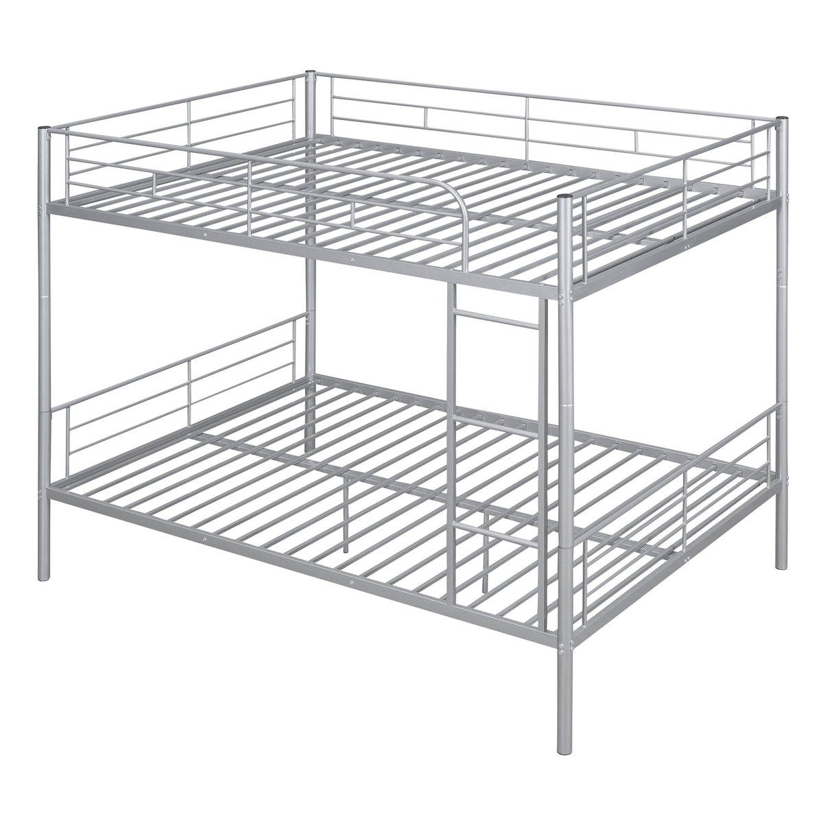 Steel Construction Bunk Bed with Convertible Design - Multiple Colors