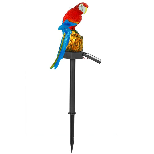 Solar LED Parrot Garden Light – IP65 Waterproof Outdoor Lamp