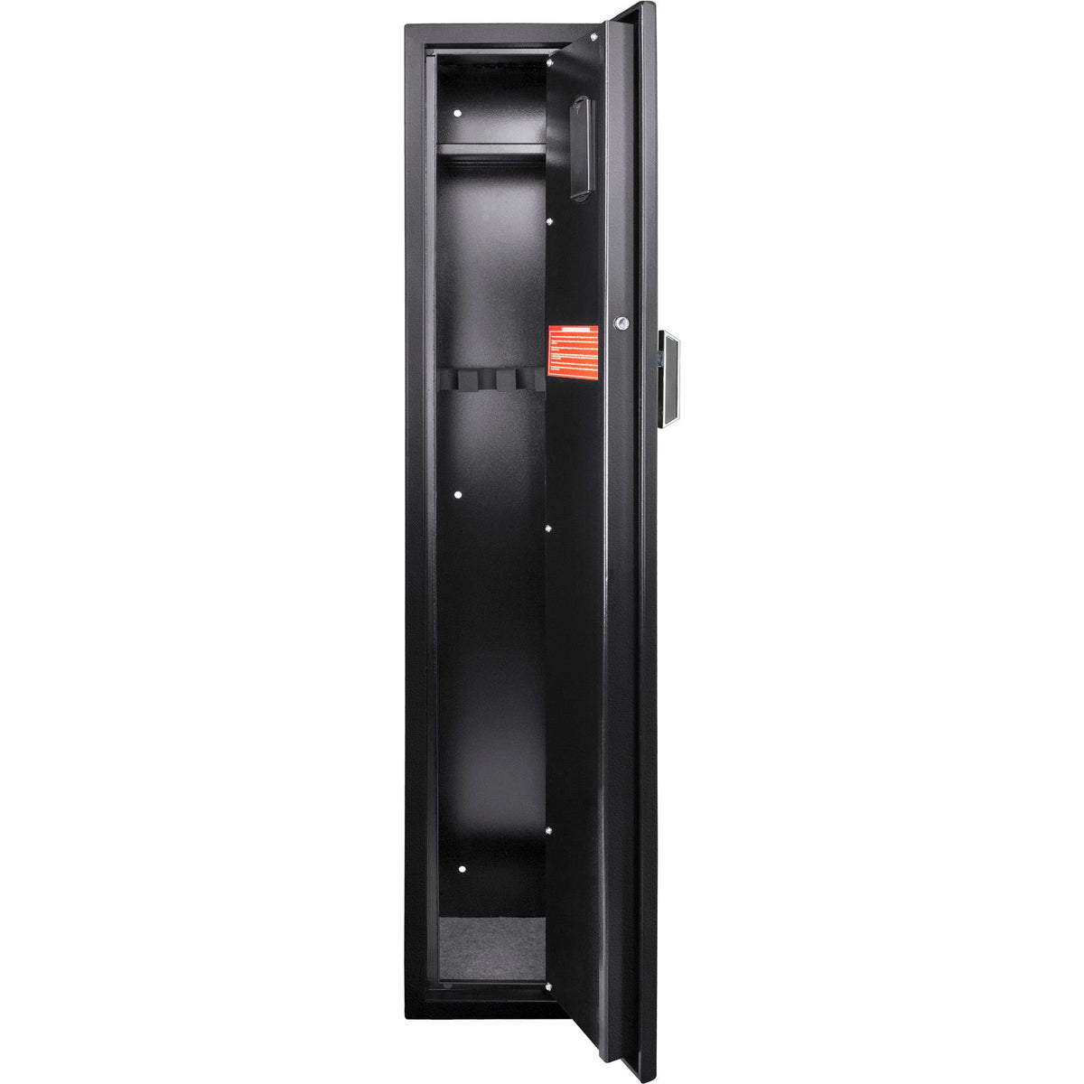 Biometric Keypad Rifle Safe with Electronic & Biometric Access - Black