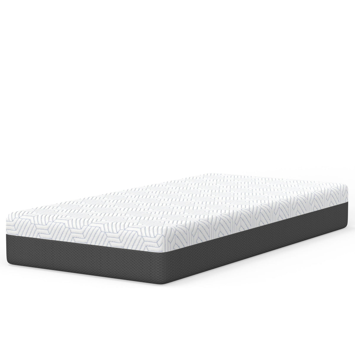 Pur Chill 10" Medium Firm Mattress with Phase Change Cooling Fabric - White