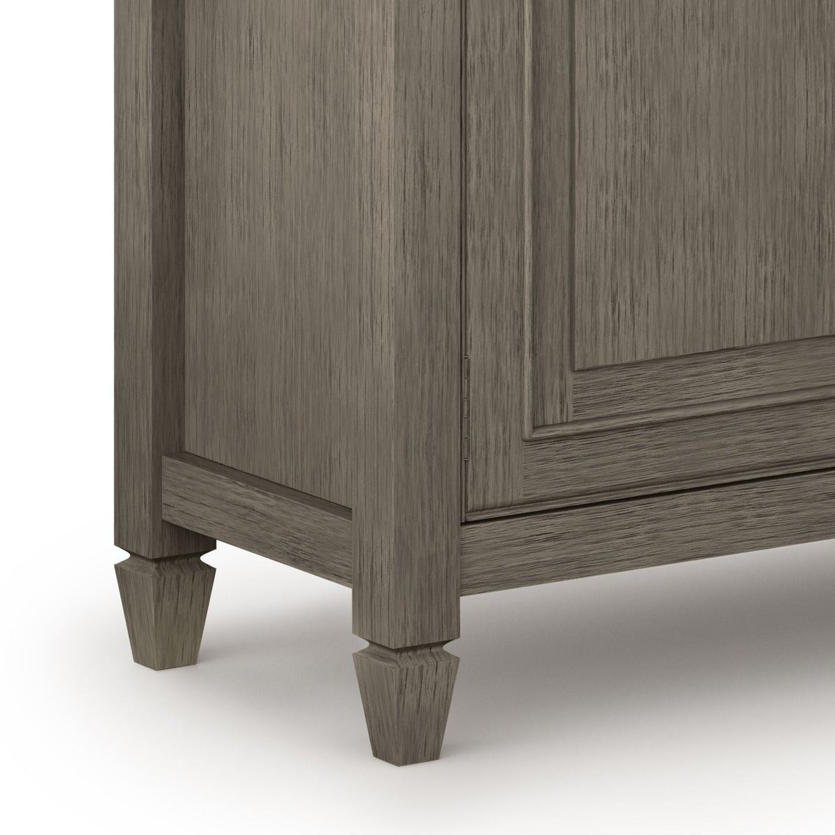 Connaught Handcrafted Entryway Storage Cabinet with Adjustable Shelves - Multiple Colors