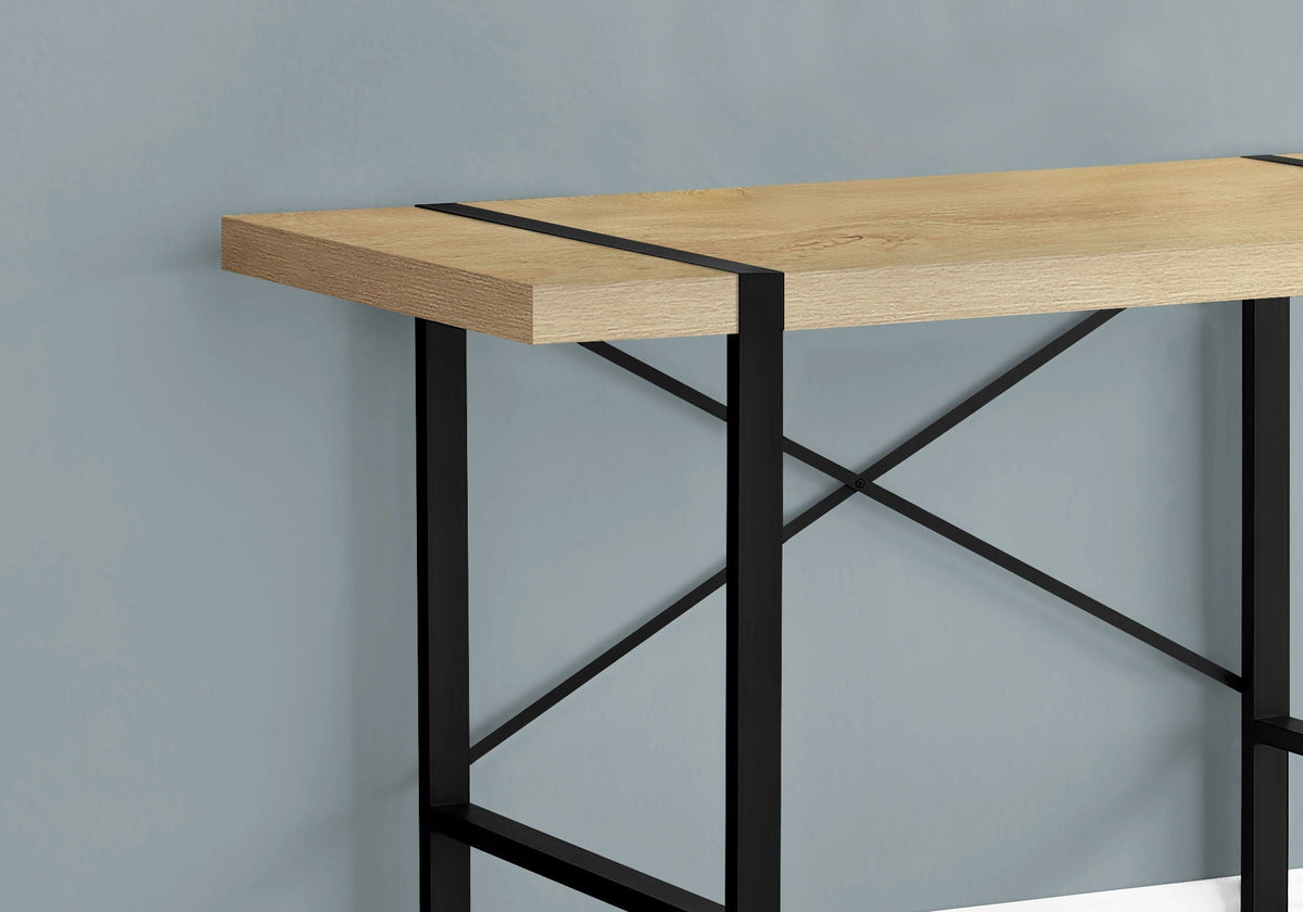 Modern Computer Desk for Home Office with Thick-Panel Desktop – Multiple Colors