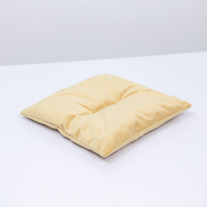 Cat Cushion Pillow - Yellow