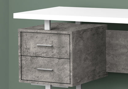 60" Computer Desk with Storage Drawers – Home Office Writing Desk