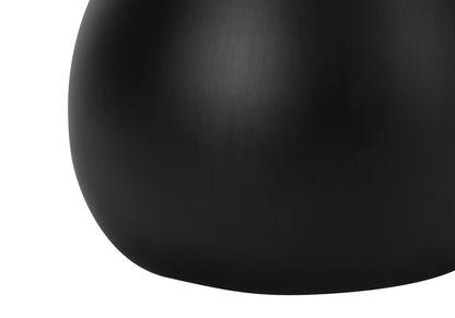 Contemporary Table Lamp Set with Ivory Linen Shades - Black