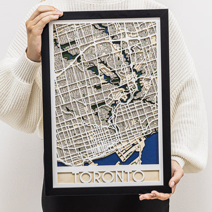 3D City Map Toronto