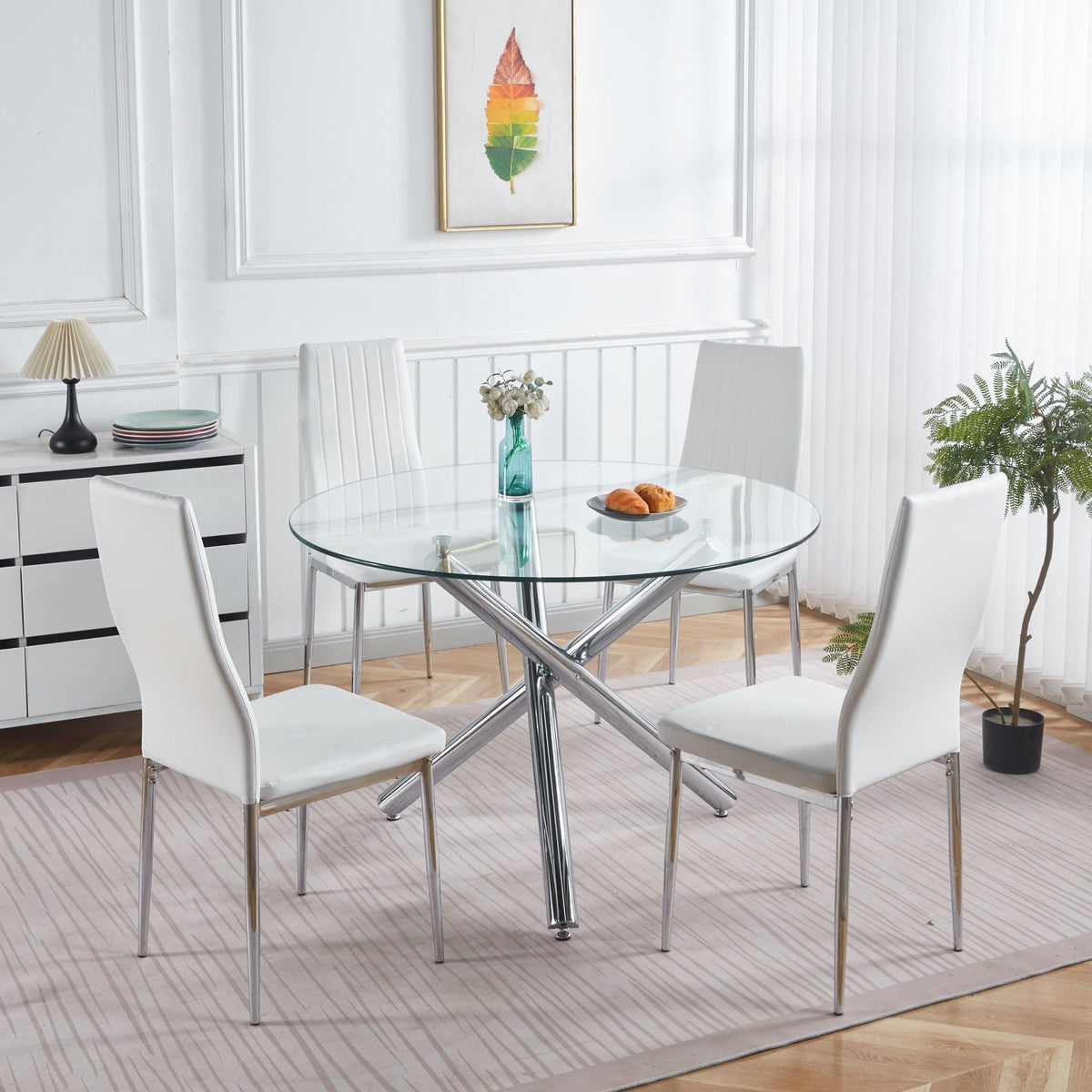 Space Saving Dining Table for Kitchen and Living Room