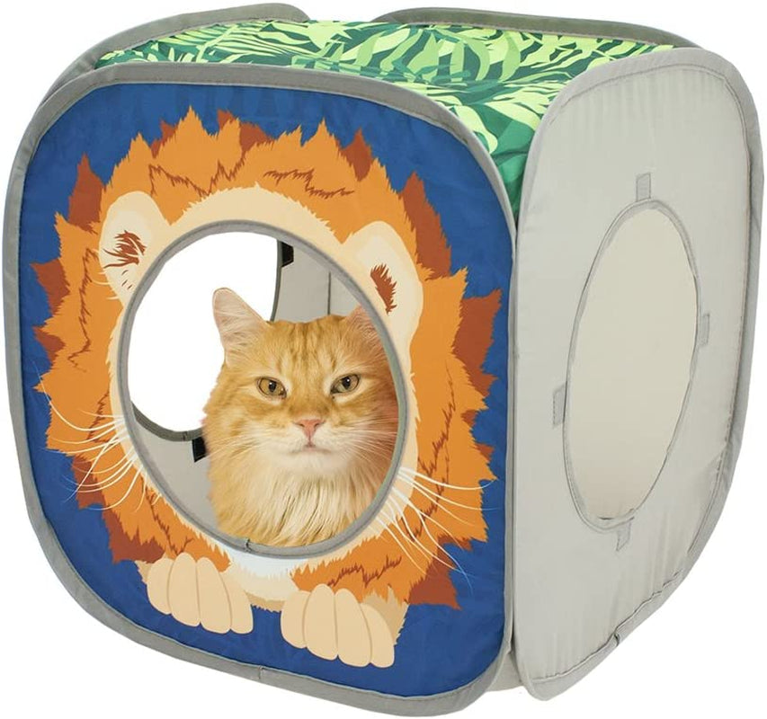 Collapsible Cat Cube