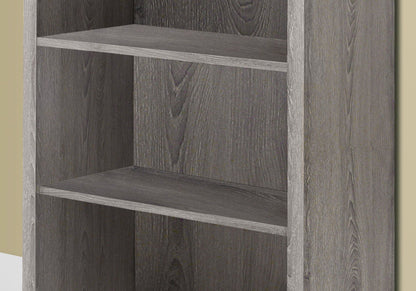 5 Tier Modern Bookcase with Adjustable Shelves - Multiple Colors