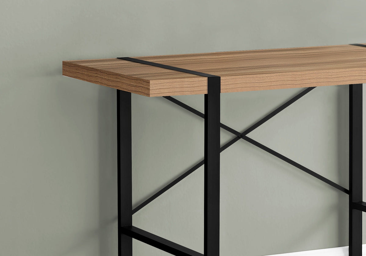 Modern Computer Desk for Home Office with Thick-Panel Desktop – Multiple Colors