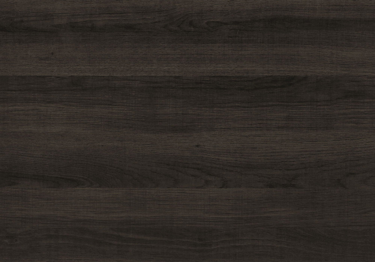 Transitional Oak Table Set with Practical Shelving - Dark Brown