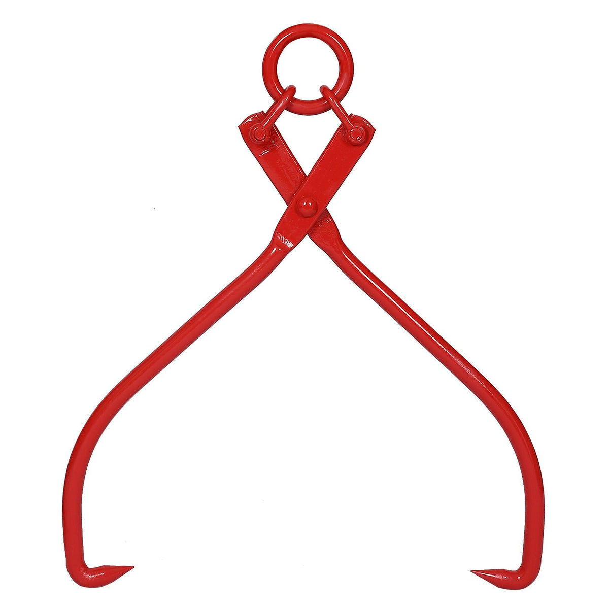 Red Durable Log Lifting Tongs with O-Ring
