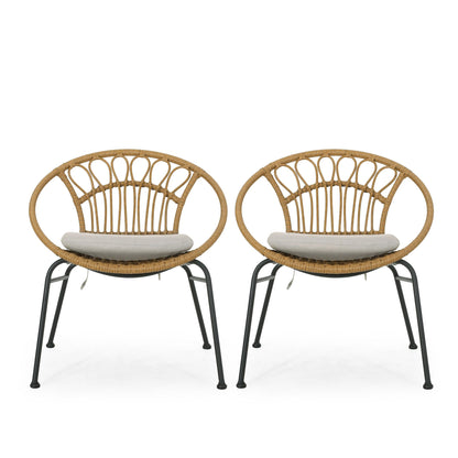 Banya Chair Set of 2 - Light Brown