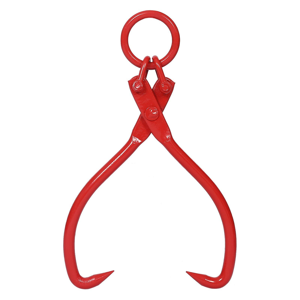 Red Durable Log Lifting Tongs with O-Ring