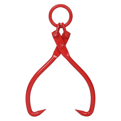 Red Durable Log Lifting Tongs with O-Ring
