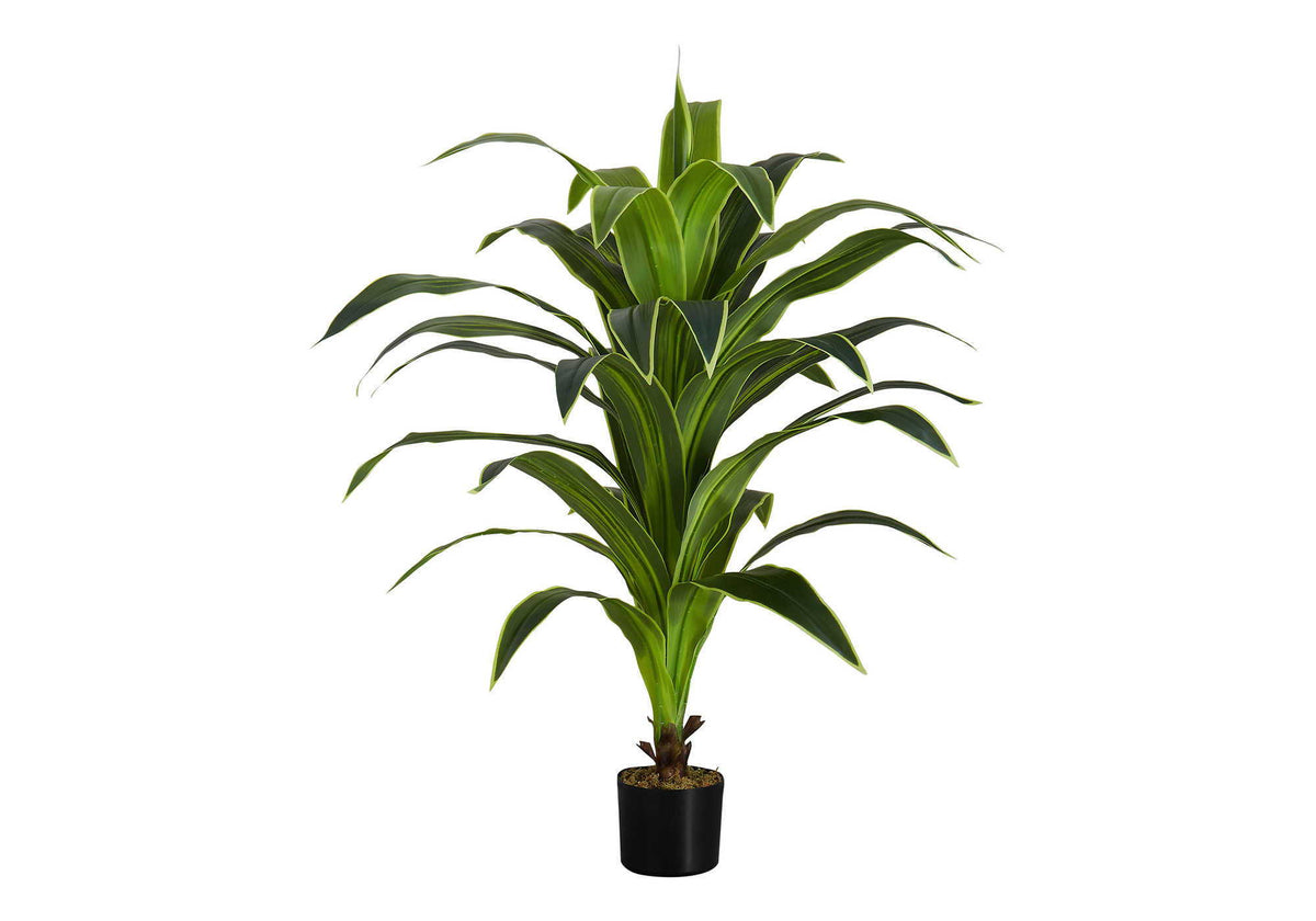 47" Tall Artificial Dracaena Tree with Real Touch Leaves - Green