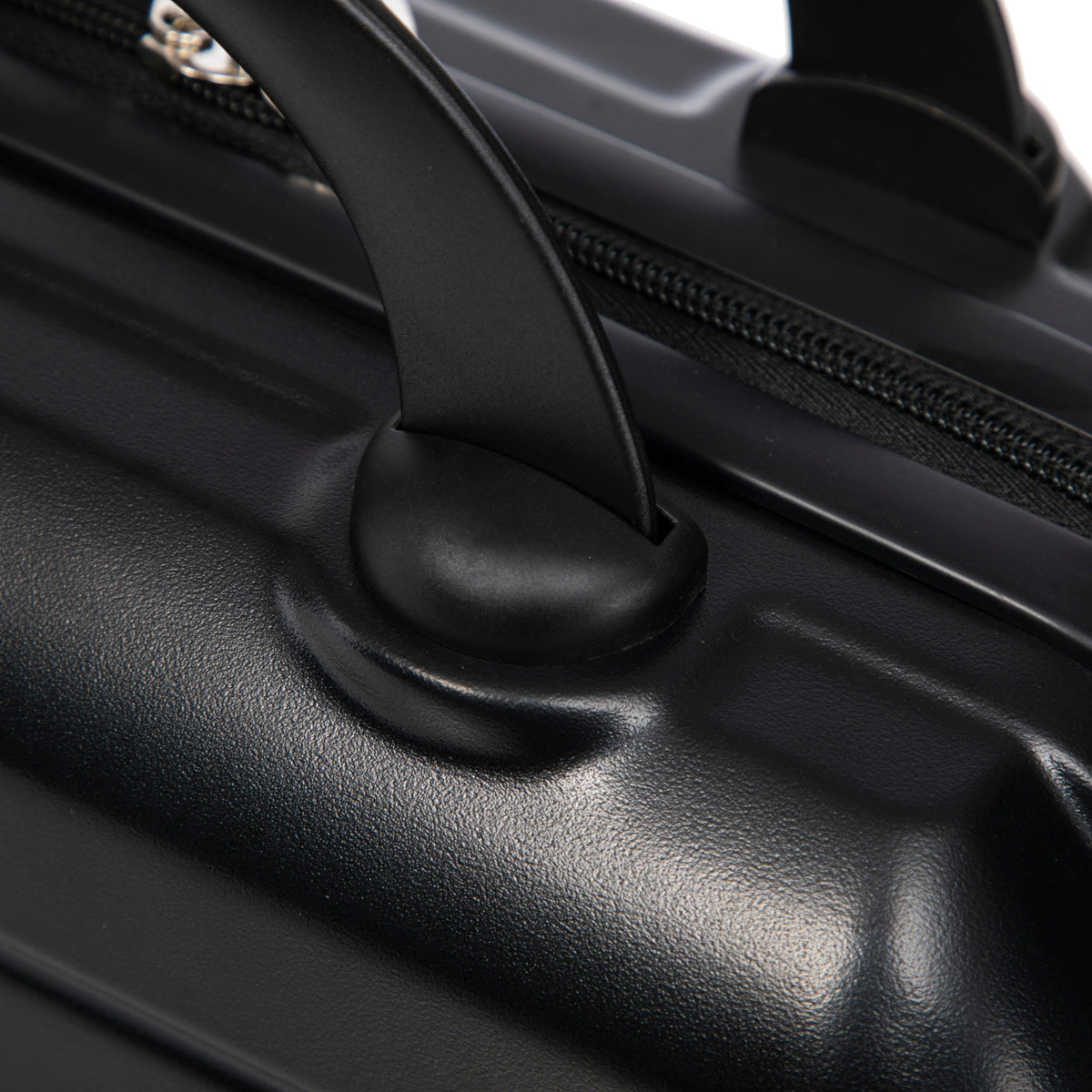 ABS Spinner Wheel Luggage Set with Combination Lock - Black