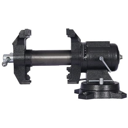 5-Inch Multi Jaw Bench Vise with 360° Swivel Base - Blue or Black