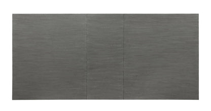 Gray and White Wood Dining Table with Leaf Extension - Katia