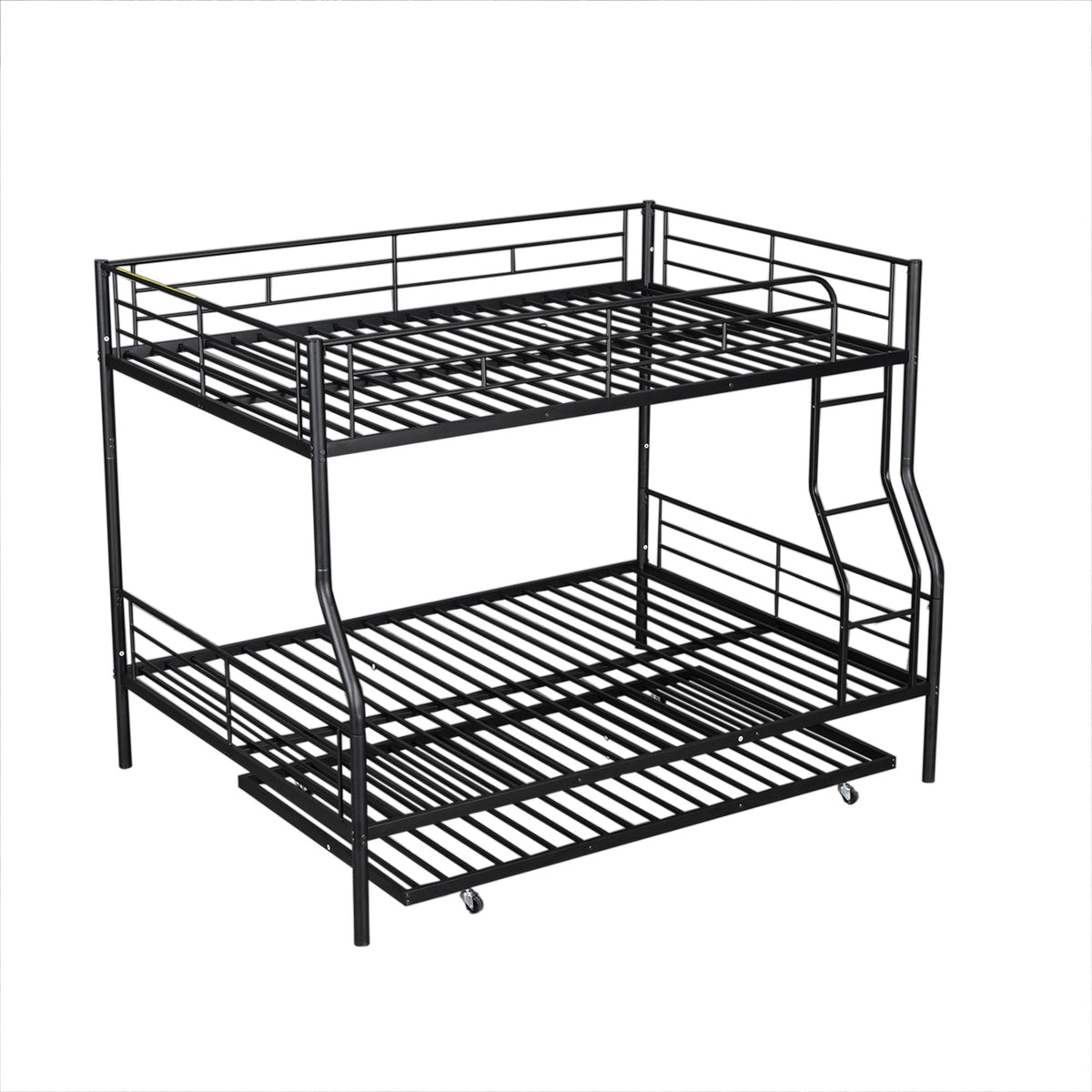 Steel Construction Bunk Bed with Convertible Design - Multiple Colors
