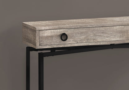 Accent Console Table with Functional Storage Drawer - Light Brown, Dark Brown, or Dark Gray