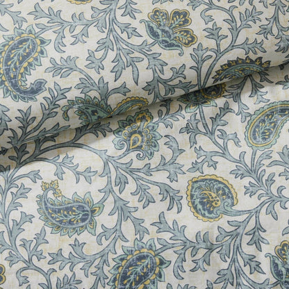 9 Piece Cotton Percale Comforter Set with Decorative Pillows - Aqua